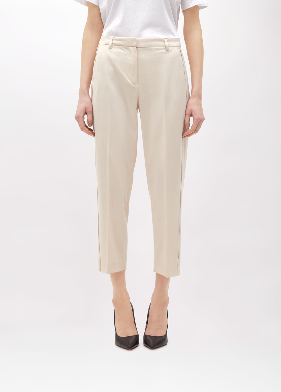 BLUGIRL: FLANNEL STRAIGHT LEG PANTS