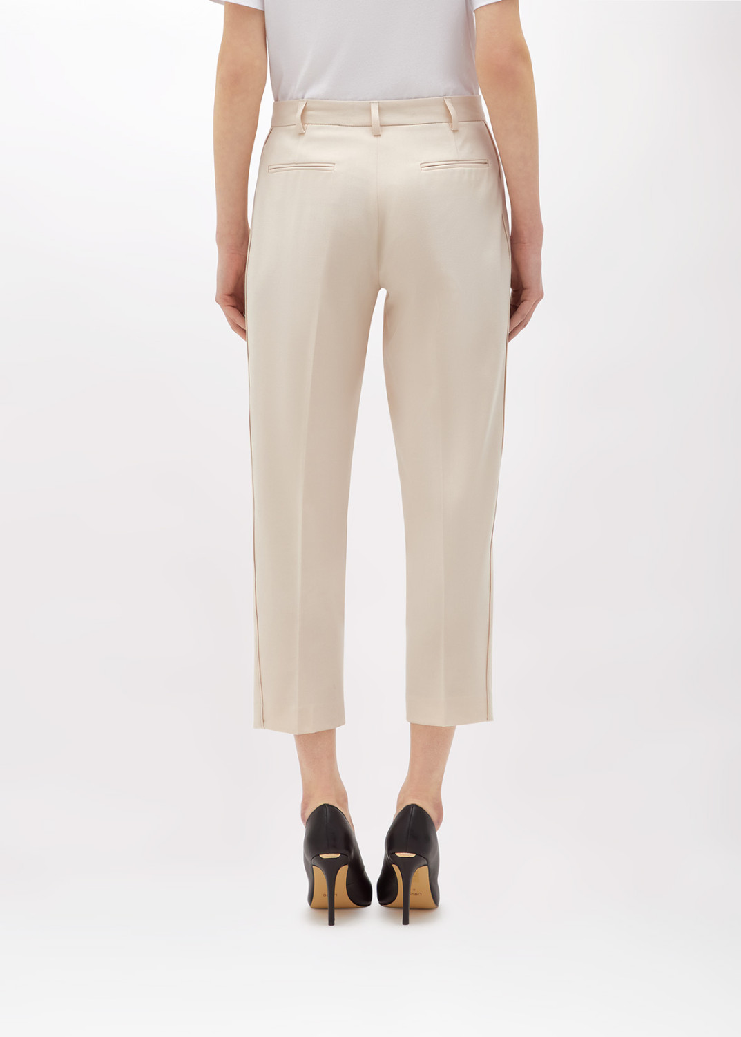 BLUGIRL: FLANNEL STRAIGHT LEG PANTS