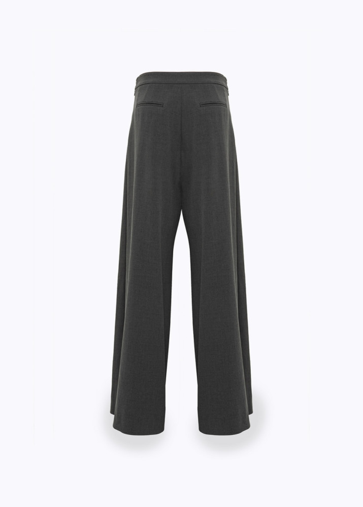 PANTALONI AMPI IN CADY