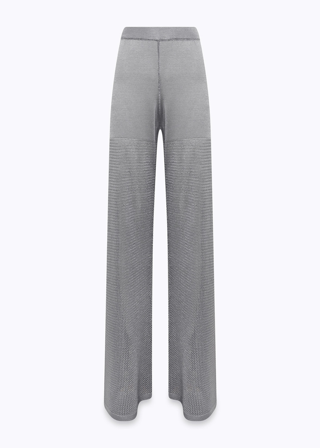 BLUGIRL: WIDE-LEG KNIT TROUSERS