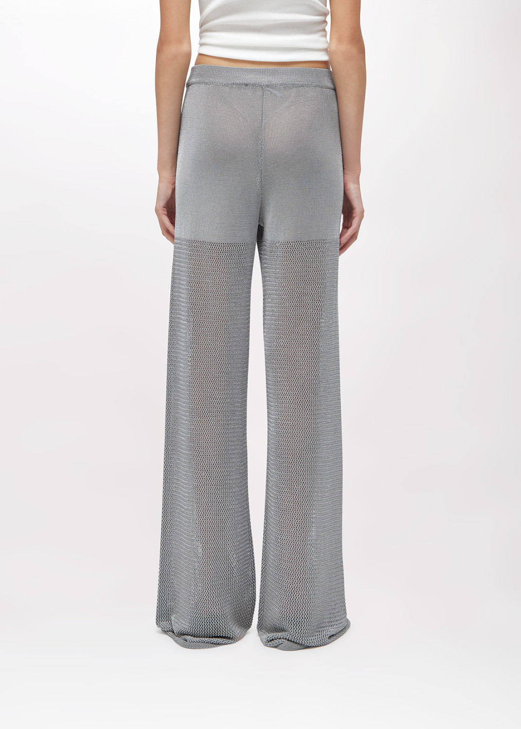 BLUGIRL: WIDE-LEG KNIT TROUSERS