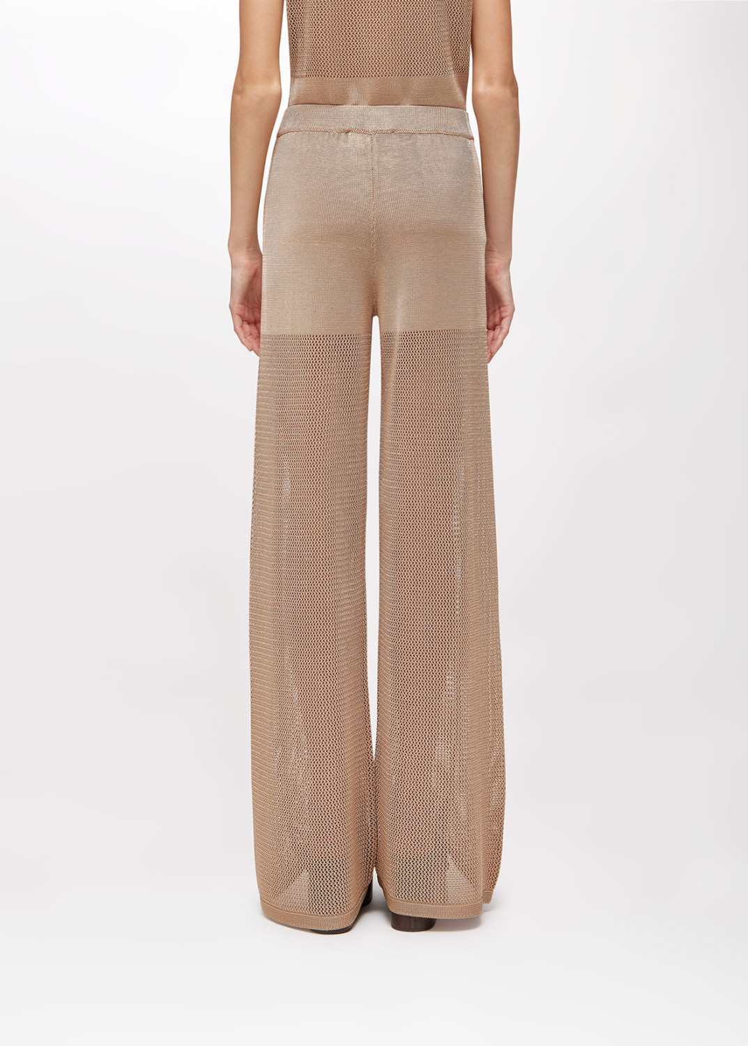 BLUGIRL: WIDE-LEG KNIT TROUSERS