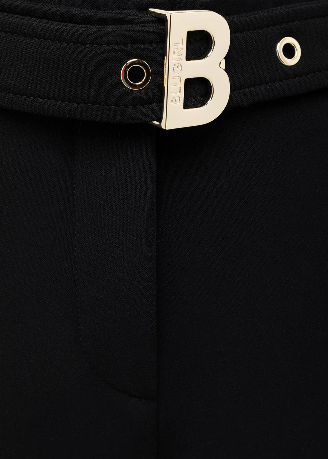 BLUGIRL: CARGO PANTS IN STRETCH WOOL CADY