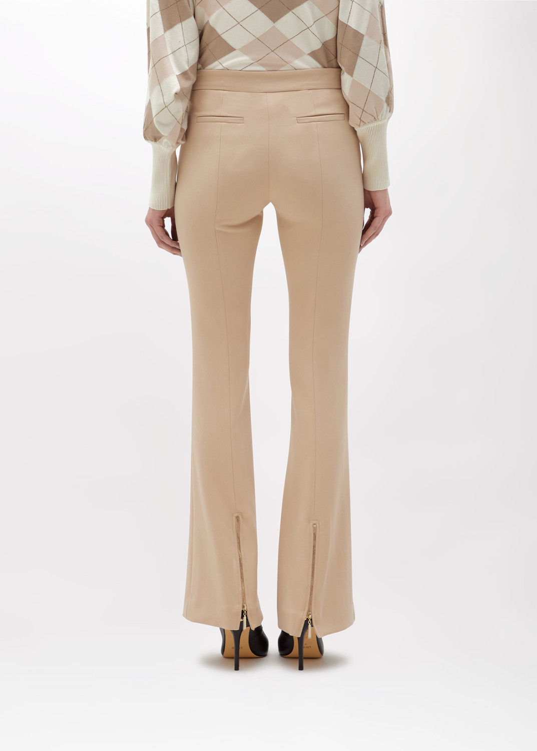 BLUGIRL: FLARE PANTS IN CADY