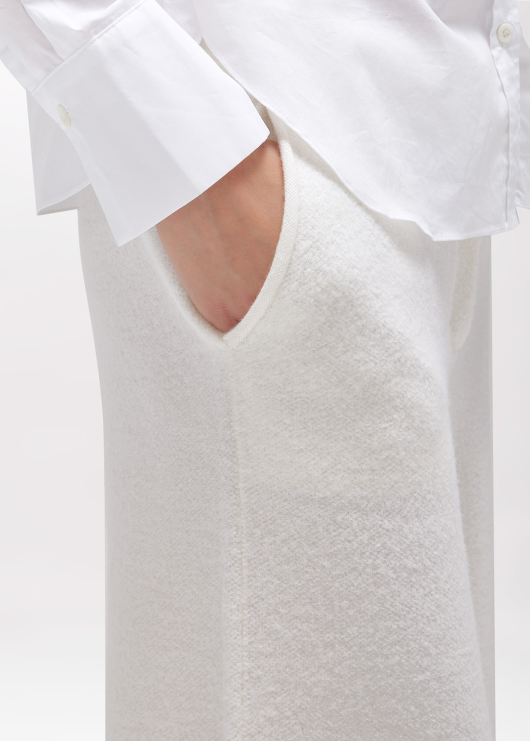 BLUGIRL: PANTALONI IN MAGLIA JACQUARD