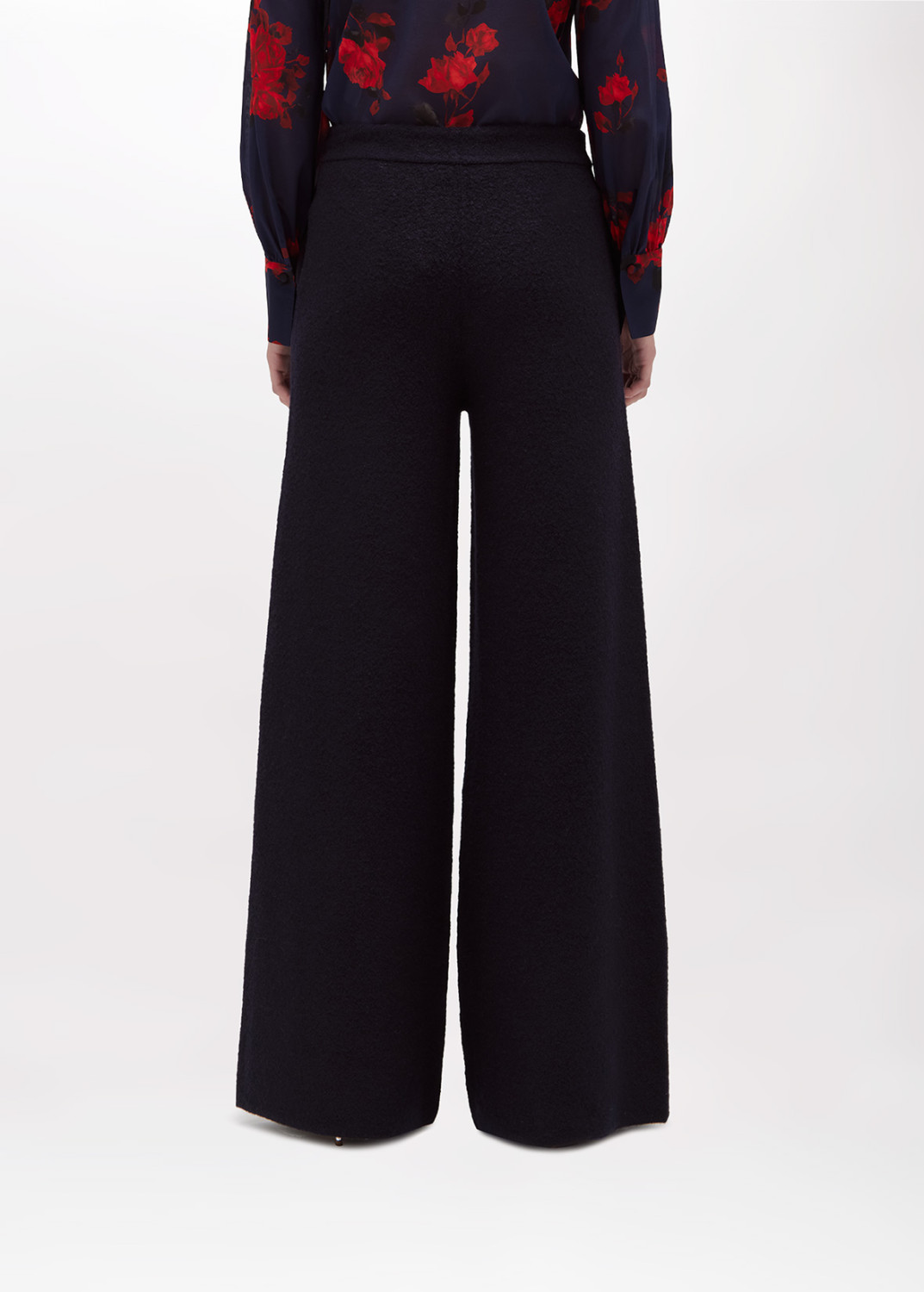 BLUGIRL: PANTALONI IN MAGLIA JACQUARD