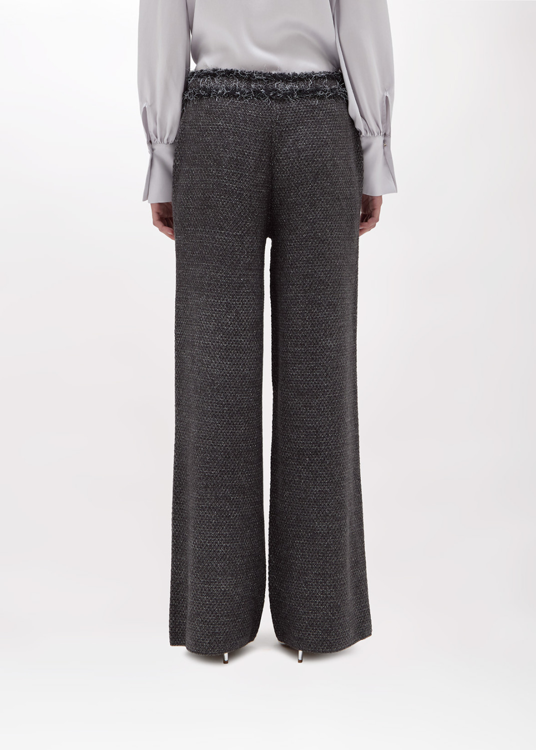 BLUGIRL: PANTALONI IN MAGLIA MOULINÉ