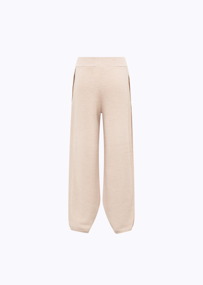 PANTALONI JOGGING IN LANA