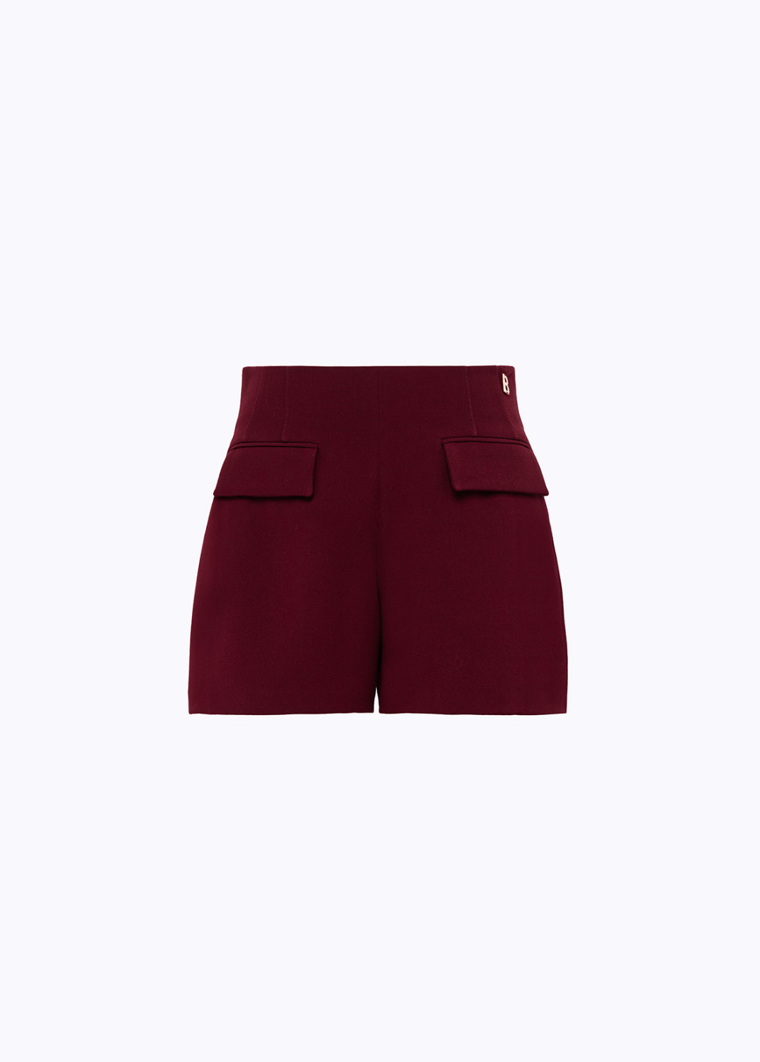 BLUGIRL: SHORTS A VITA ALTA IN WOOL CADY STRETCH