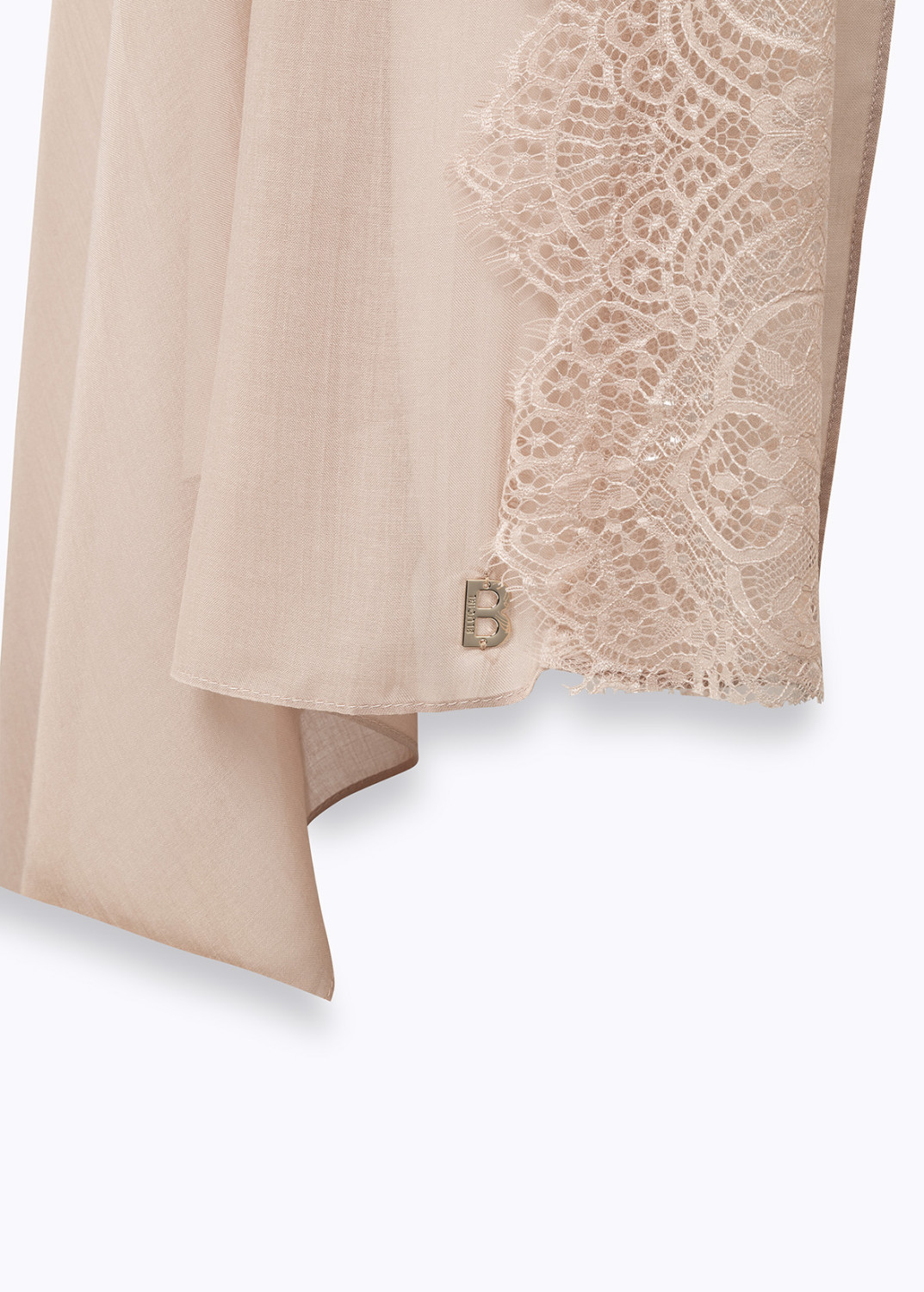 BLUGIRL: STOLA IN MODAL CON PIZZO