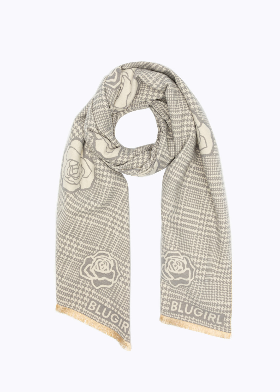 BLUGIRL: JACQUARD ROSE SHAWL