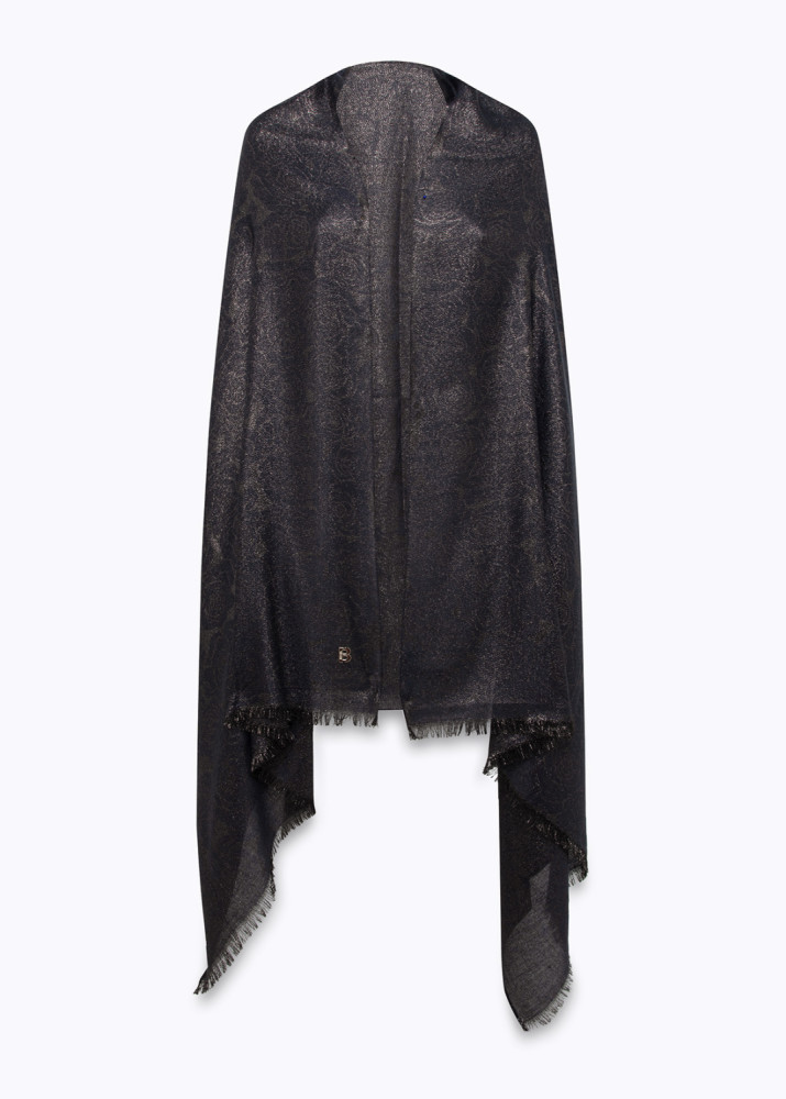 ROSE JACQUARD STOLE