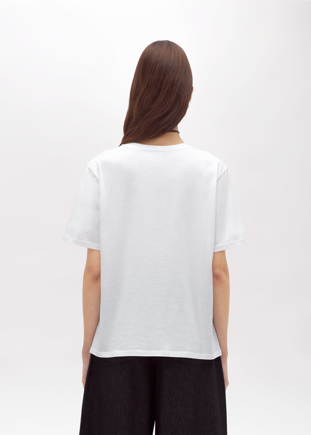 BLUGIRL: COTTON T-SHIRT WITH CRYSTALS