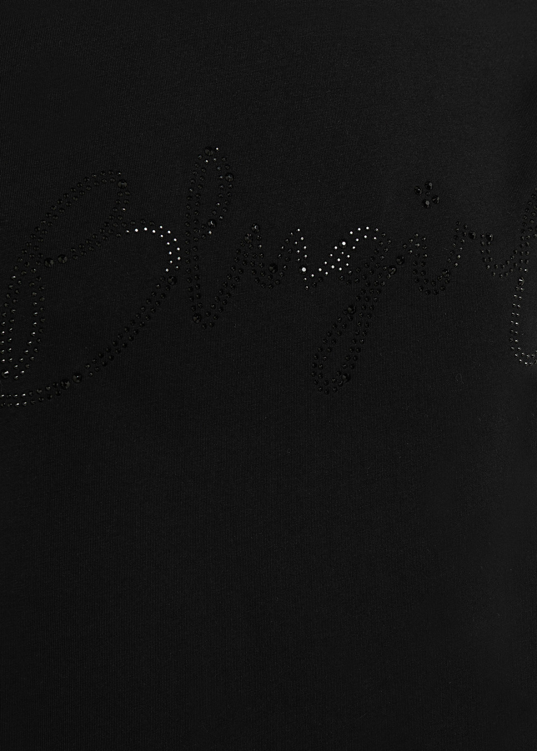 BLUGIRL: COTTON T-SHIRT WITH STRASS