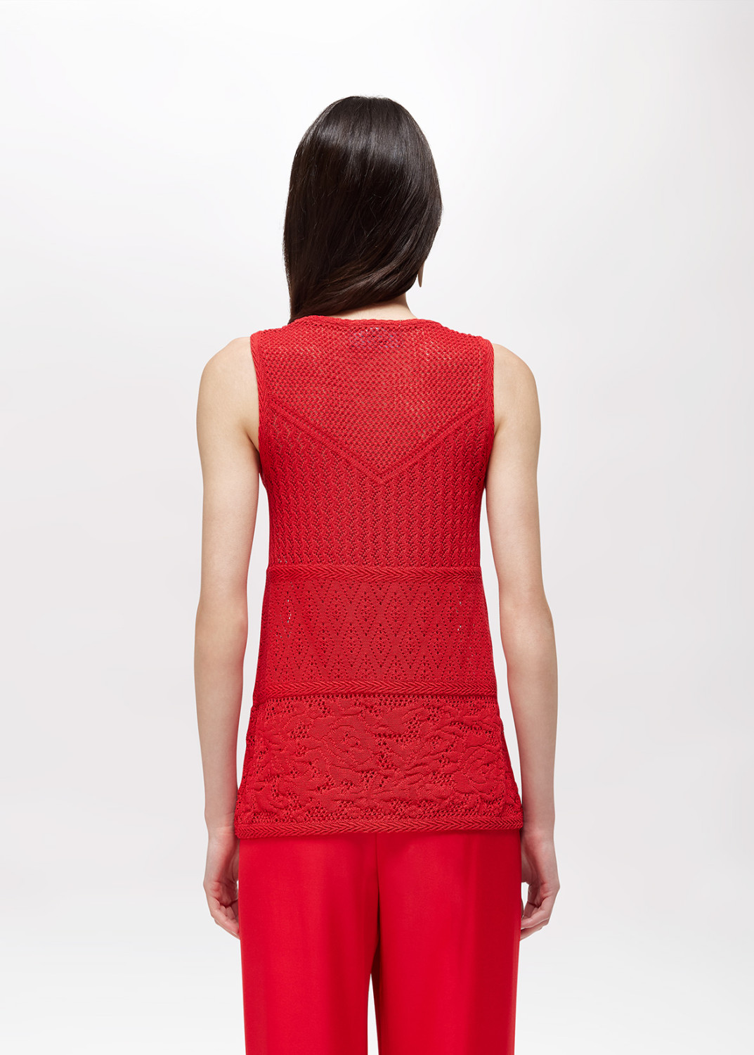 BLUGIRL: COTTON-BLEND KNIT TOP