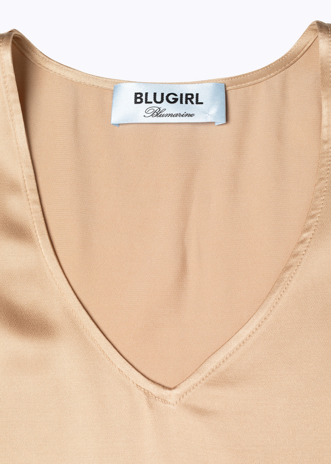 BLUGIRL: TOP IN RASO