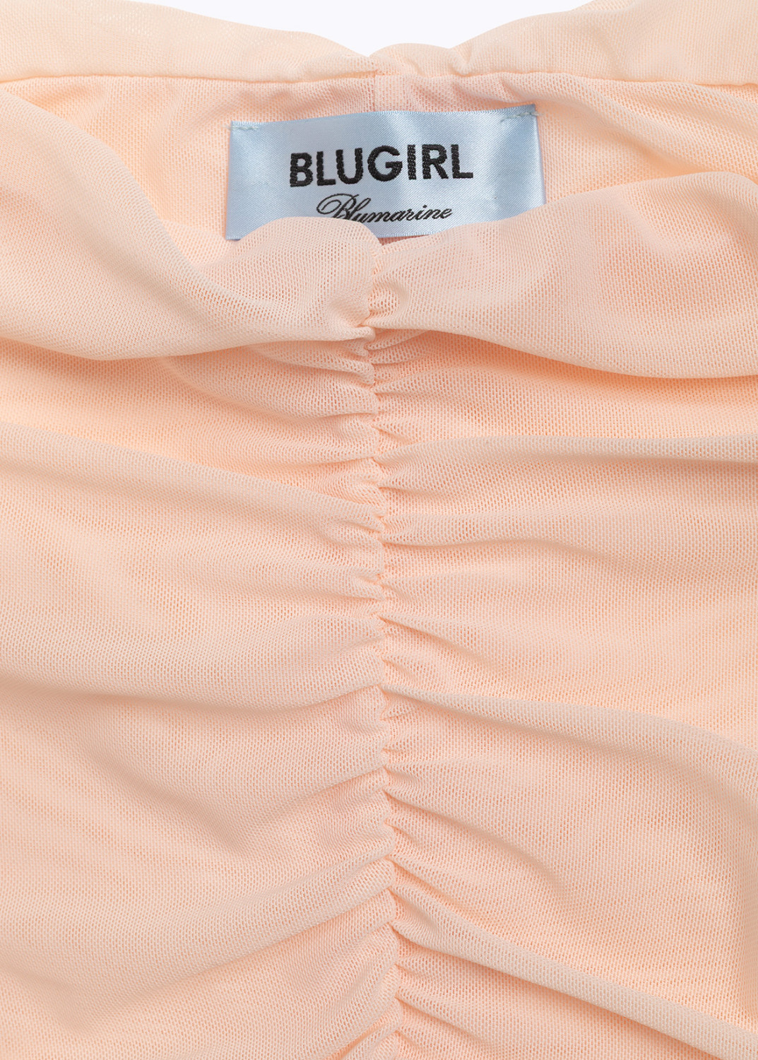 BLUGIRL: OFF-SHOULDER TULLE TOP